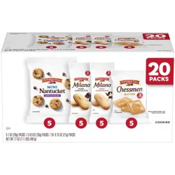Pepperidge Farm Cookies Variety Pack, Snack Packs, 20 pk