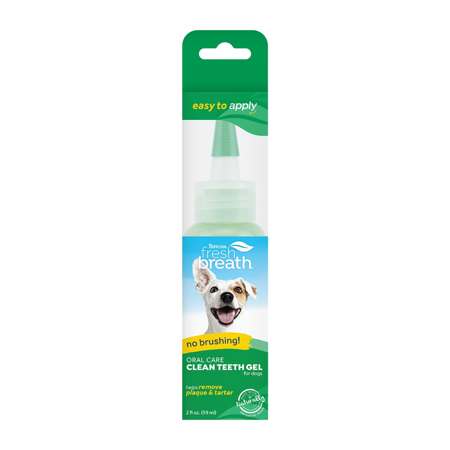 slide 1 of 10, TropiClean Fresh Breath No Brushing Clean Teeth Dental & Oral Care Gel for Dogs, 2oz, 2 oz