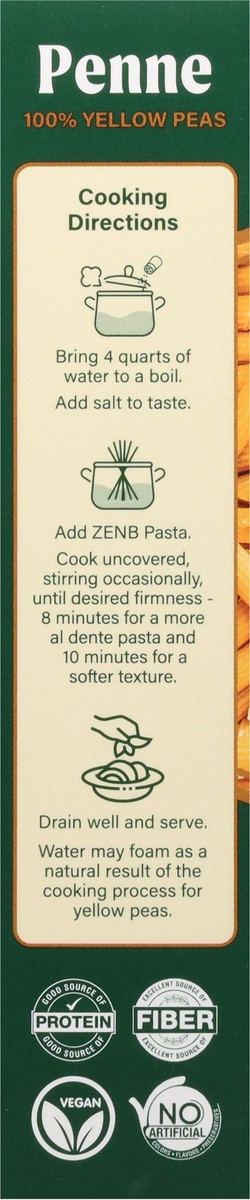 slide 3 of 13, Zenb Penne 8 oz, 8 oz