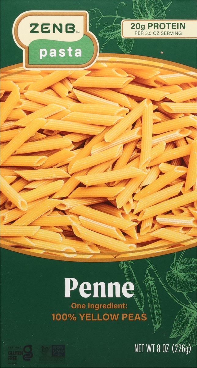 slide 8 of 13, Zenb Penne 8 oz, 8 oz