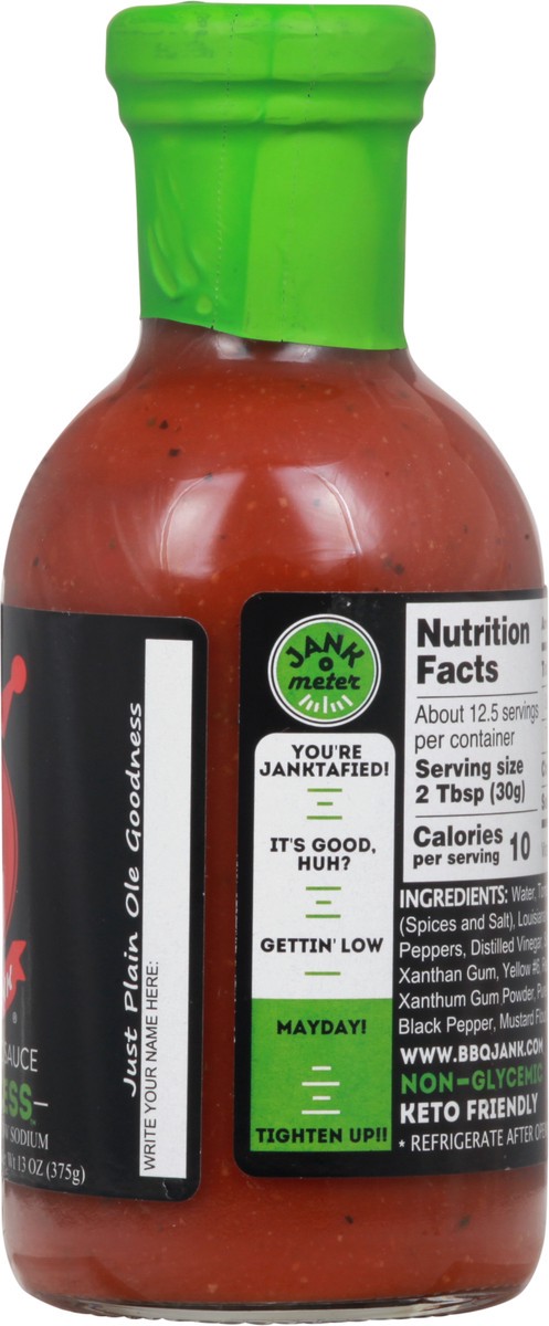 slide 6 of 12, The Jank Goodness Gourmet BBQ Sauce 13 oz Bottle, 13 oz