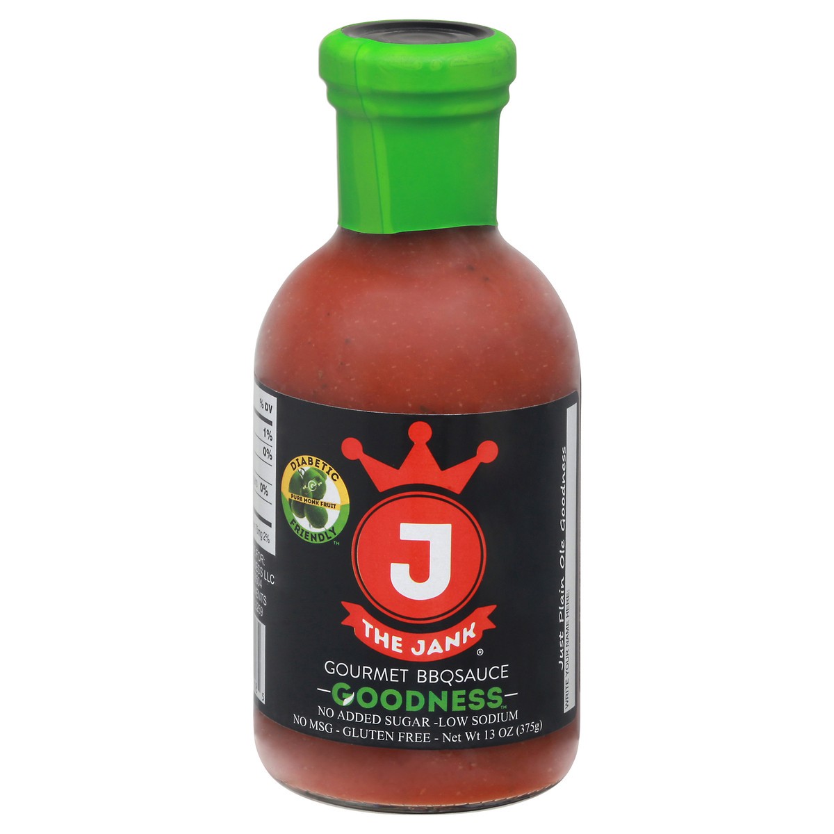 slide 8 of 12, The Jank Goodness Gourmet BBQ Sauce 13 oz Bottle, 13 oz