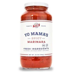 Yo Mama's Foods Tomato Sauce Spicy Marinara