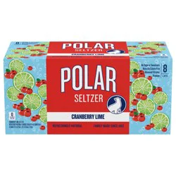 Polar Seltzer - 8pk 12oz - Cranberry Lime