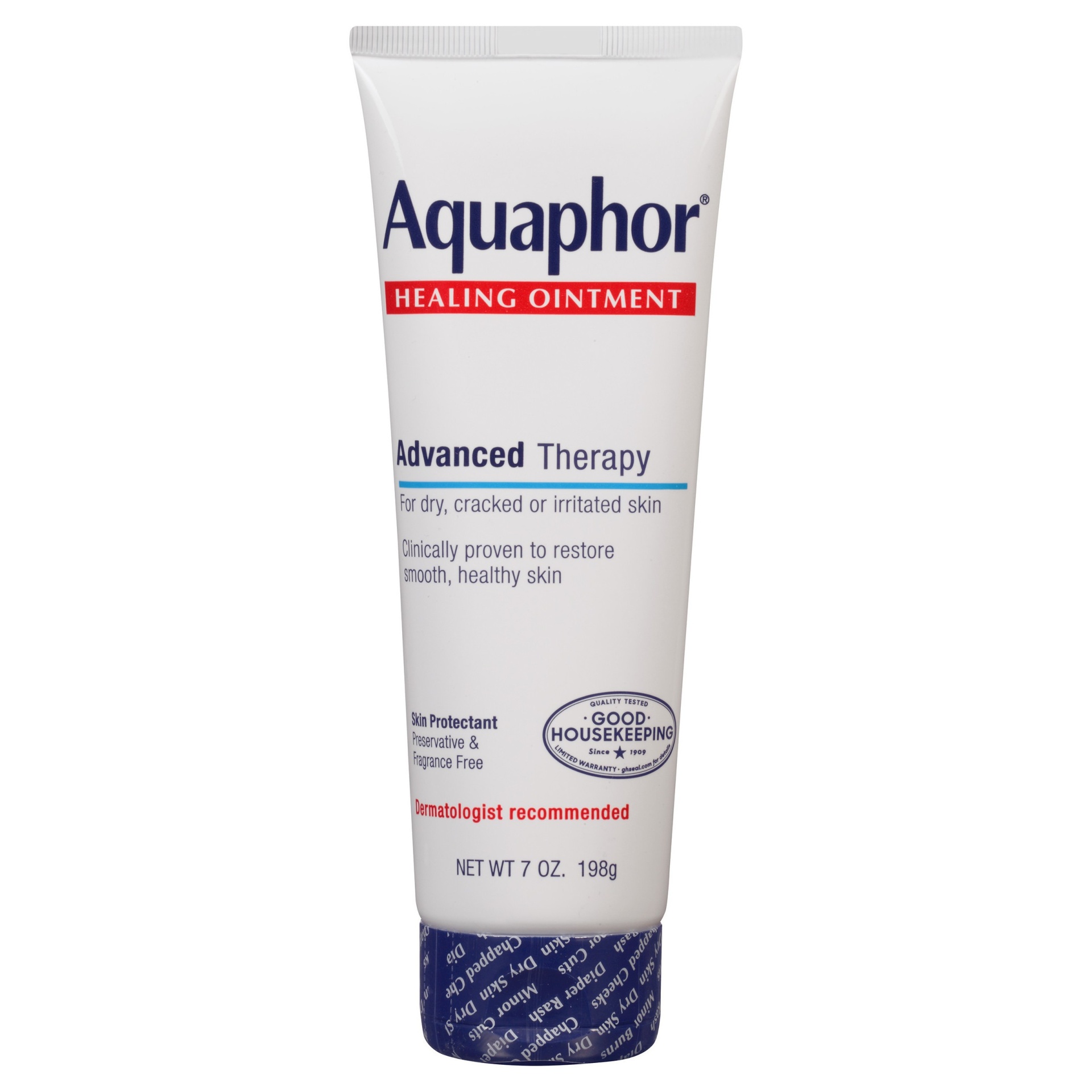 slide 1 of 7, Aquaphor Advanced Therapy Healing Ointment, 7 oz