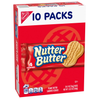 slide 6 of 13, Nutter Butter Single Serve, 10 ct