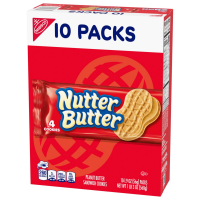slide 7 of 13, Nutter Butter Single Serve, 10 ct