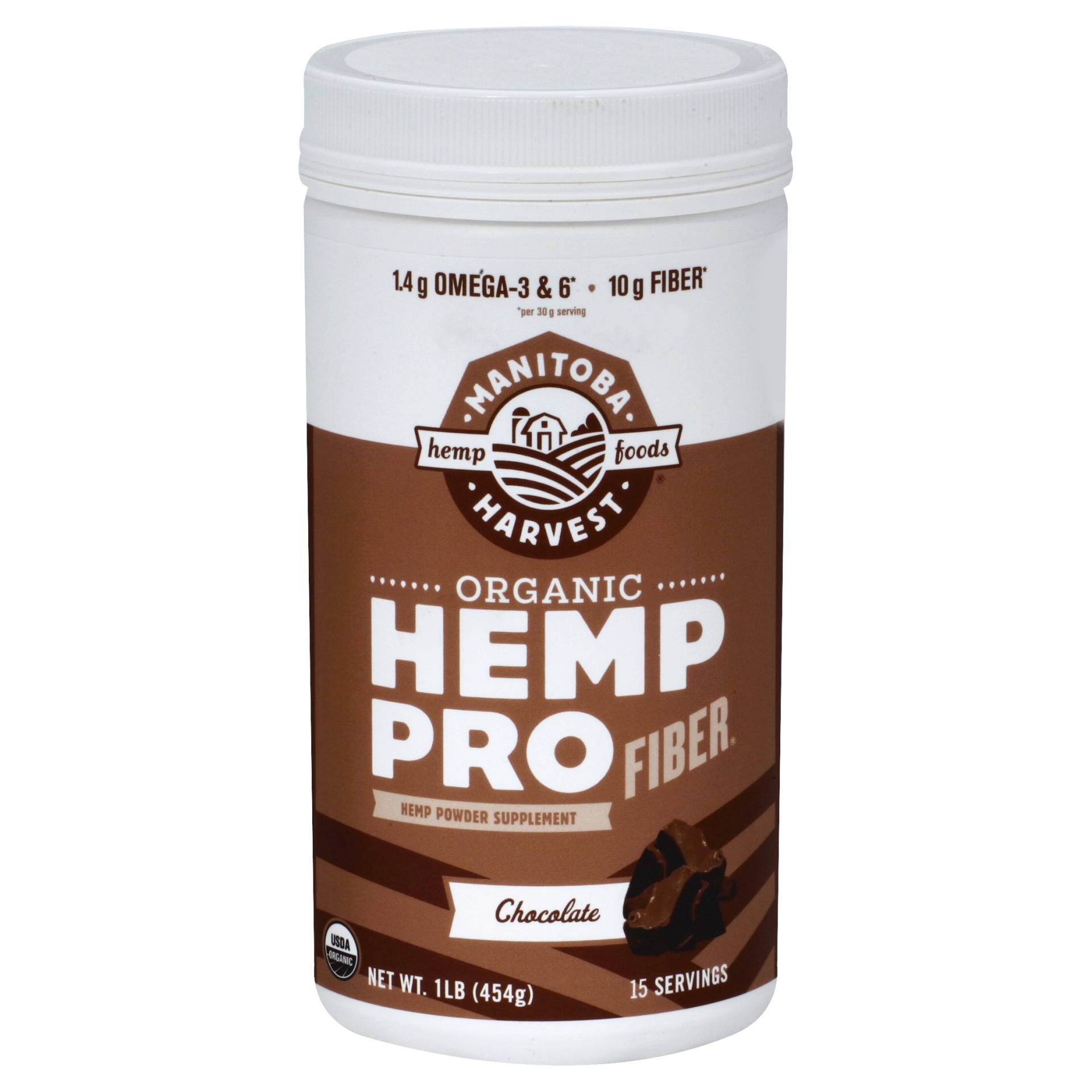 Manitoba Harvest Dark Chocolate Hemp Protein Powder 16 oz Shipt