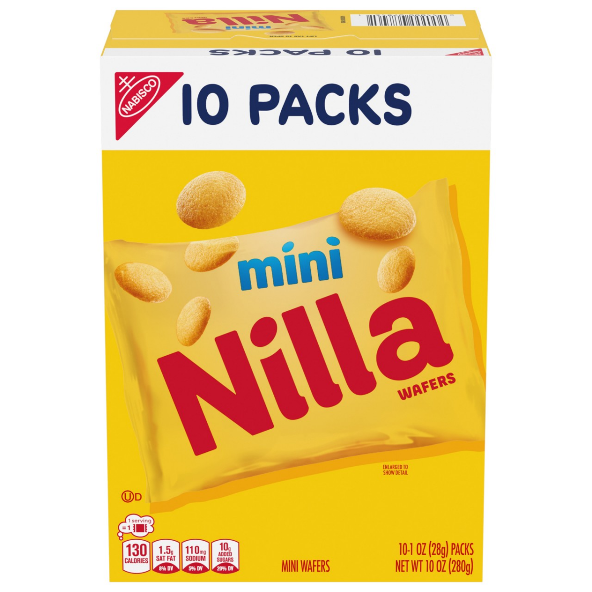 slide 1 of 13, Mini nilla wafers single serve, 10 oz