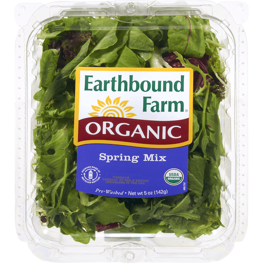 slide 2 of 9, Earthbound Farm Organic Mixed Baby Greens, 5 oz
