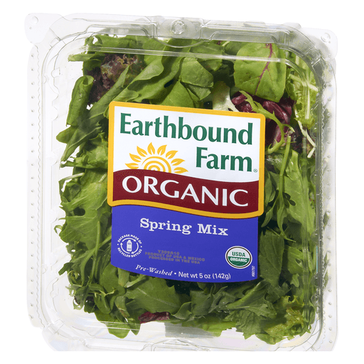 slide 3 of 9, Earthbound Farm Organic Mixed Baby Greens, 5 oz