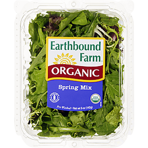 slide 4 of 9, Earthbound Farm Organic Mixed Baby Greens, 5 oz