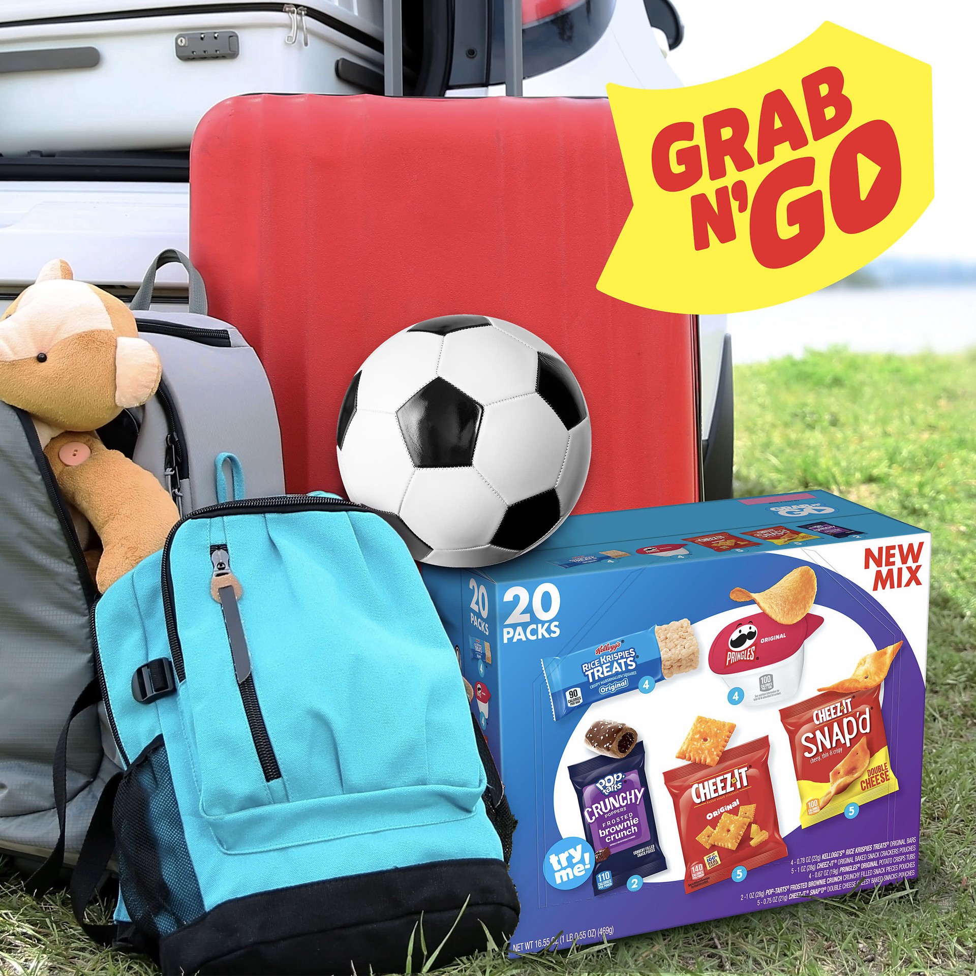 slide 5 of 7, Kelloggs Caddies Mixed Cracker - 16.55 oz, 16.55 oz