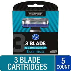 Kroger Triple Blade Razor Cartridges