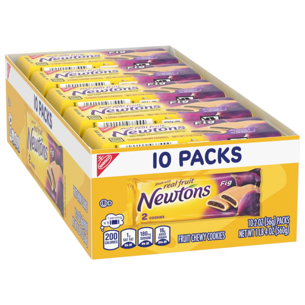 slide 13 of 13, Nabisco Fig Newton Single Serve, 10 ct