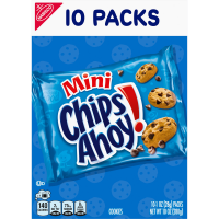 slide 29 of 29, Chips Ahoy! Mini Original Chocolare Chip Cookies Multipack 1 oz Bags, 10 oz