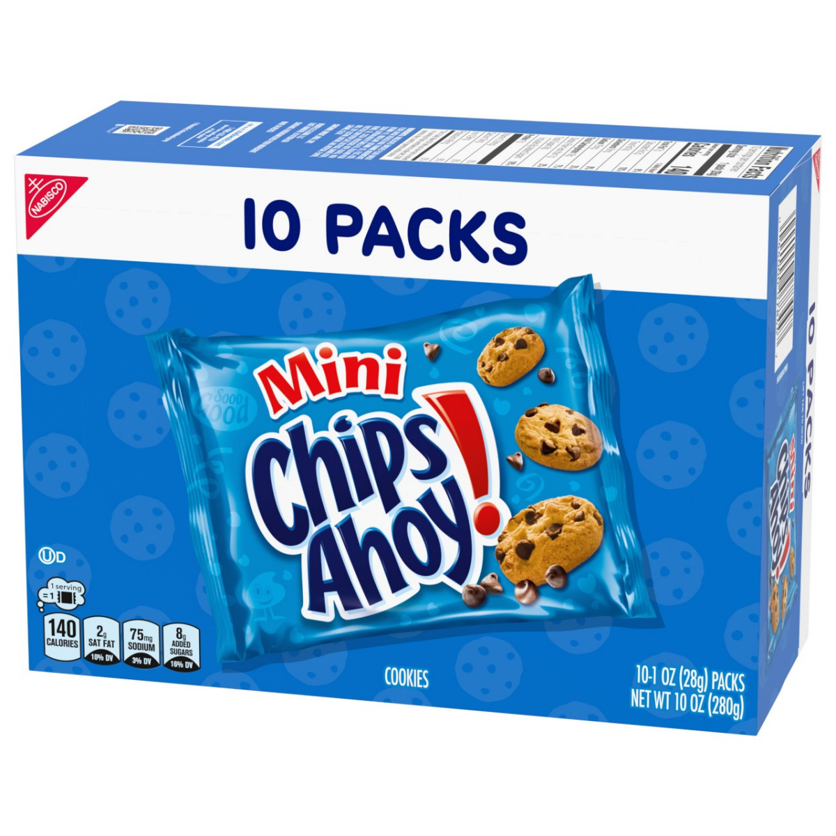 slide 24 of 29, Chips Ahoy! Mini Original Chocolare Chip Cookies Multipack 1 oz Bags, 10 oz