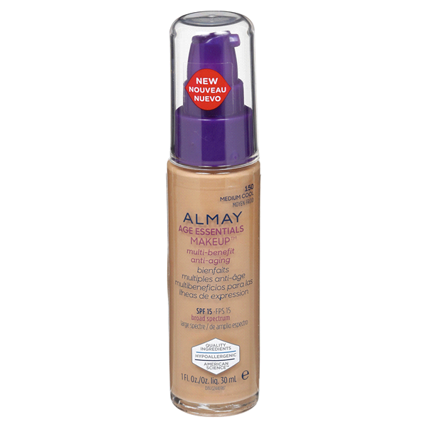 slide 1 of 1, Almay Age Essentials Foundation Medium Cool, 1 ct