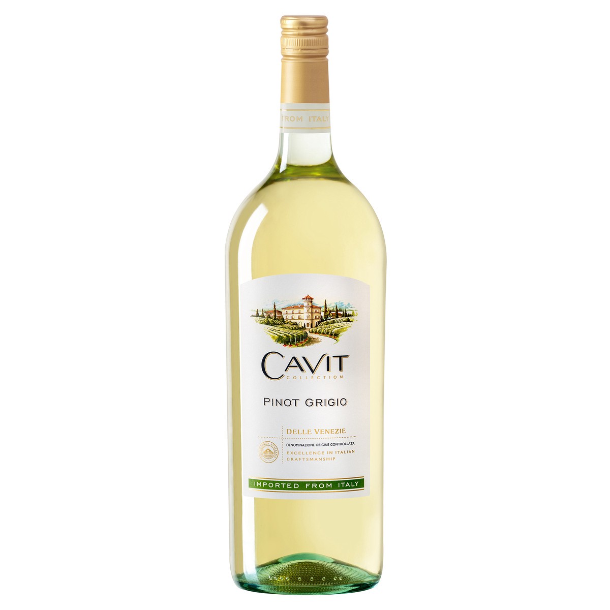 slide 1 of 7, Cavit Pinot Grigio, 1.5l, 1.50 liter