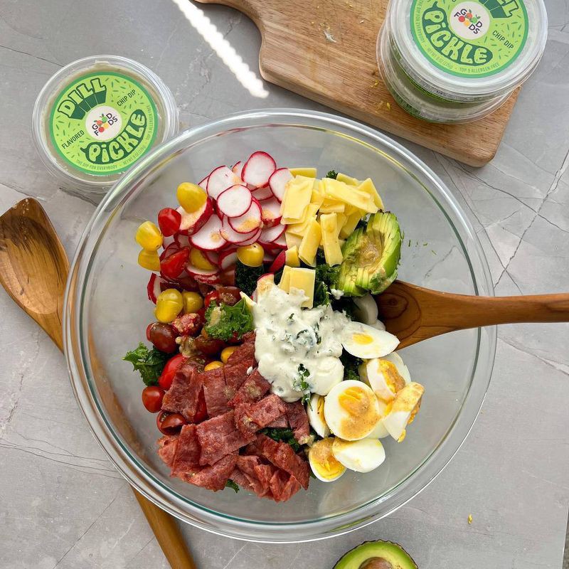 slide 6 of 8, Good Foods Dill Pickle Style Dairy Free Dip 8 oz, 8 oz