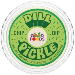 Good Foods Dill Pickle Style Dairy Free Dip 8 oz