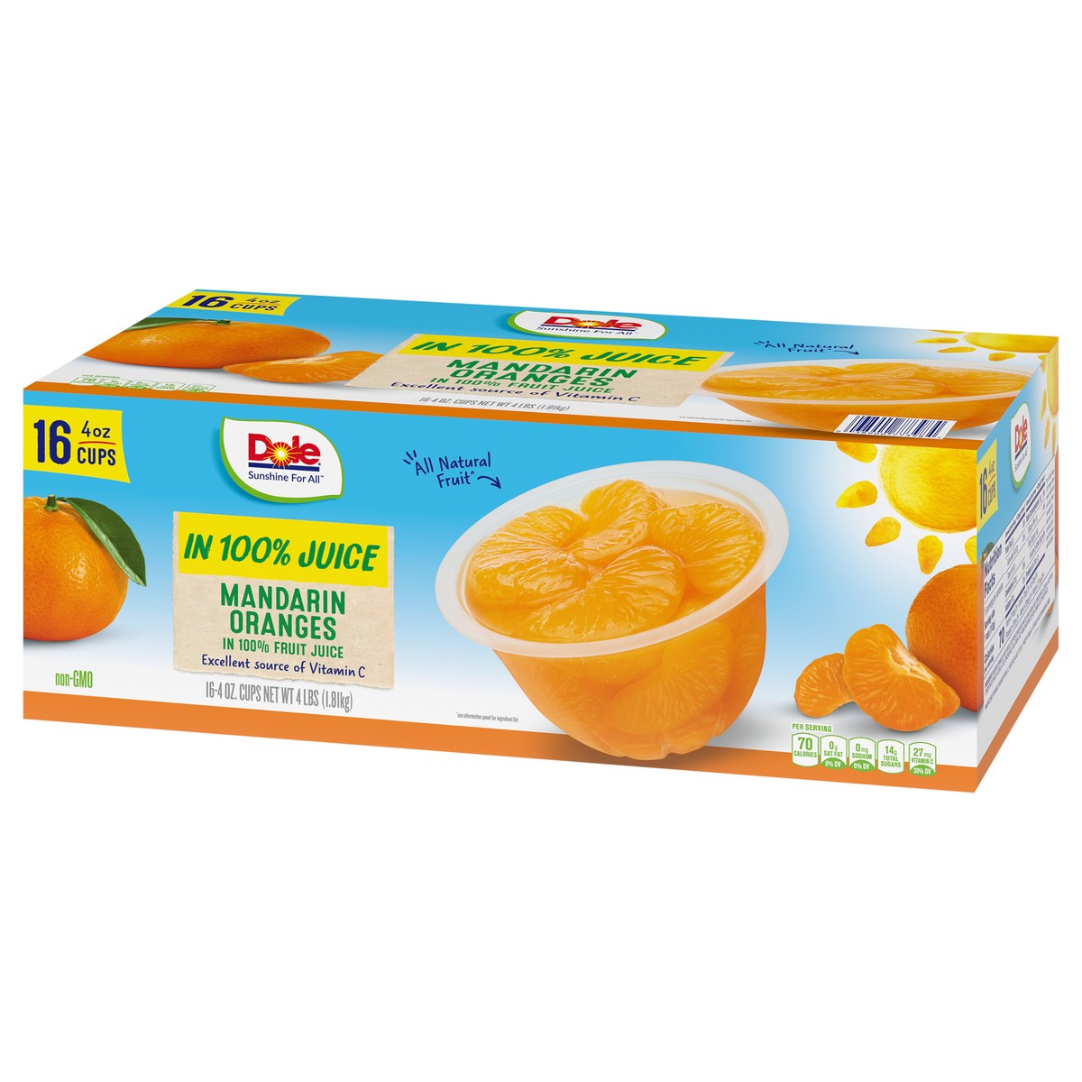 slide 8 of 9, Dole Mandarin Oranges, 16 ct