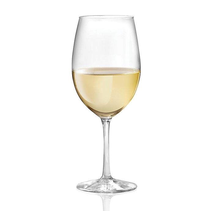 slide 1 of 3, Dailyware White Wine Glasses, 4 ct