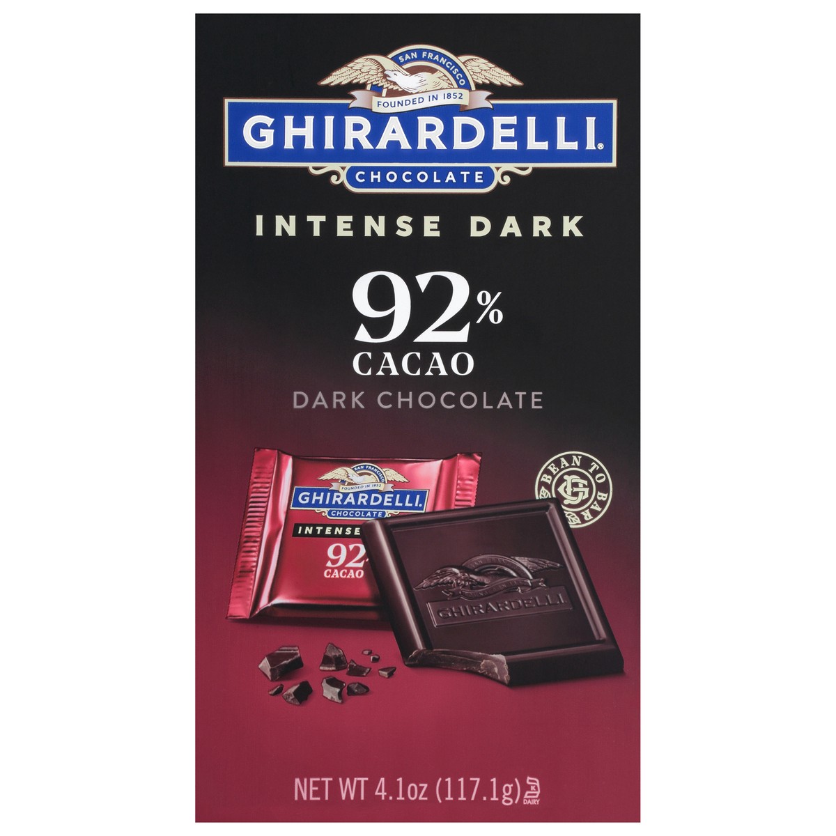 slide 1 of 13, Ghirardelli Intense Dark 92% Cacao Chocolate 4.1 oz, 4.1 oz