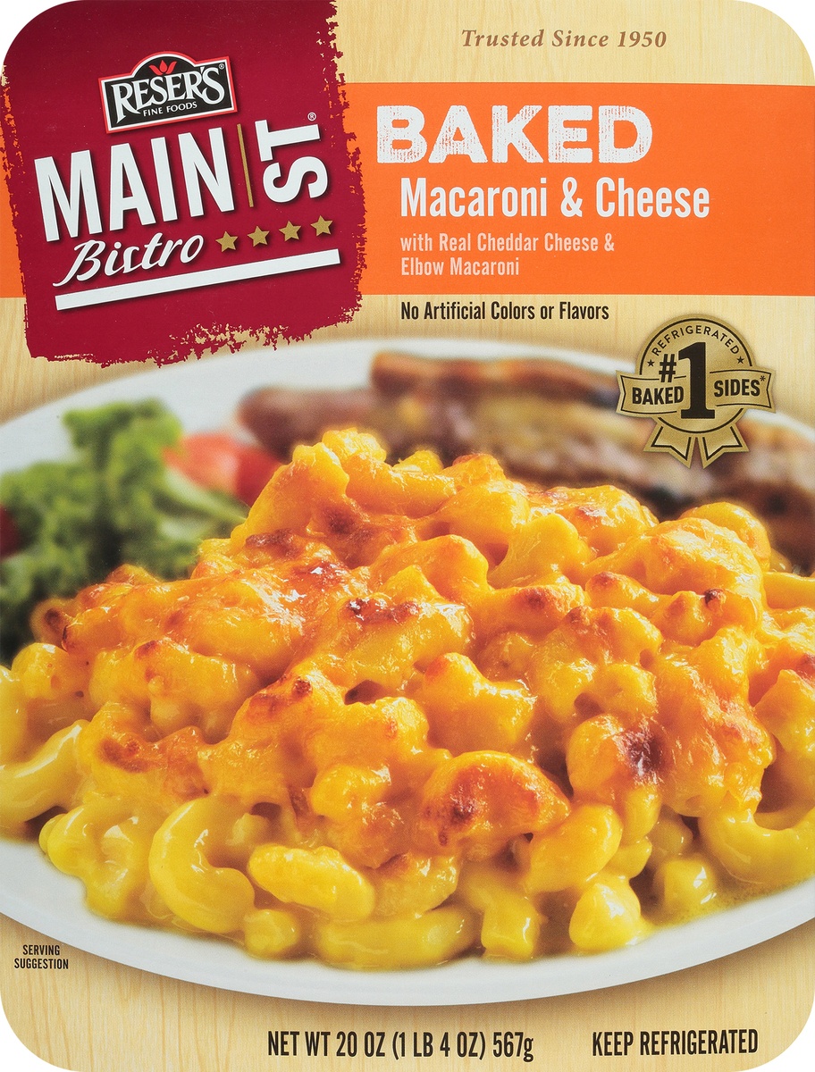 Reser's Main St. Bistro Baked Macaroni & Cheese 20 Oz | Shipt