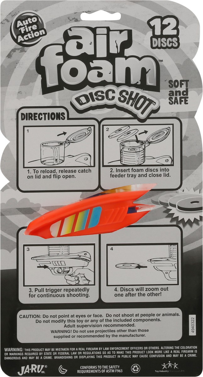 slide 6 of 9, Ja-Ru Ja Ru Air Foam Disc Shot, 1 ct