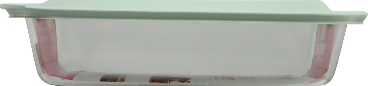 slide 1 of 10, Pyrex Deep Dish Baking Pan with Lid - Sage, 9x13, 9 in x 13 in