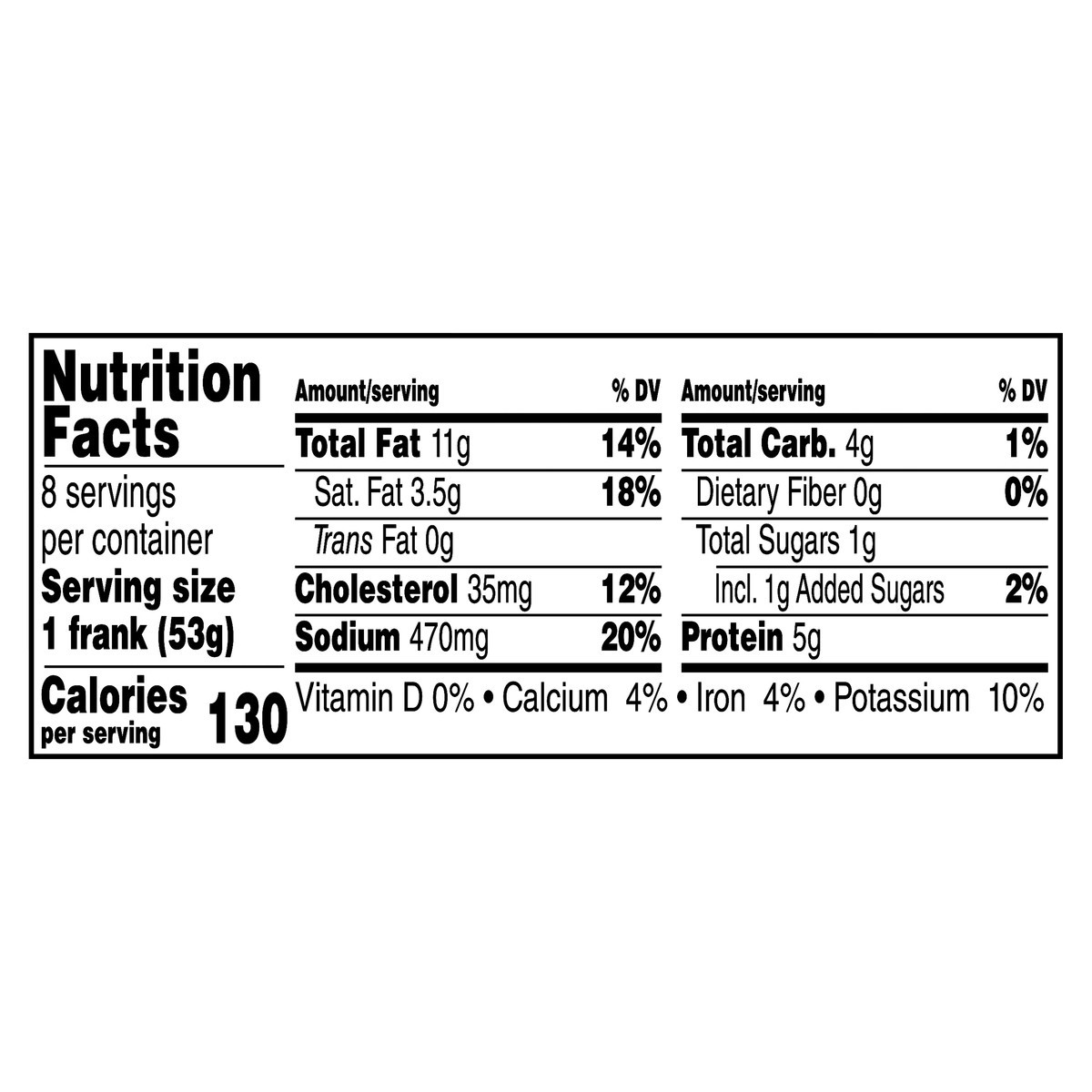 slide 5 of 7, Bryan Grilled Juicys Hot Dogs, 8 Count, 425.24 g