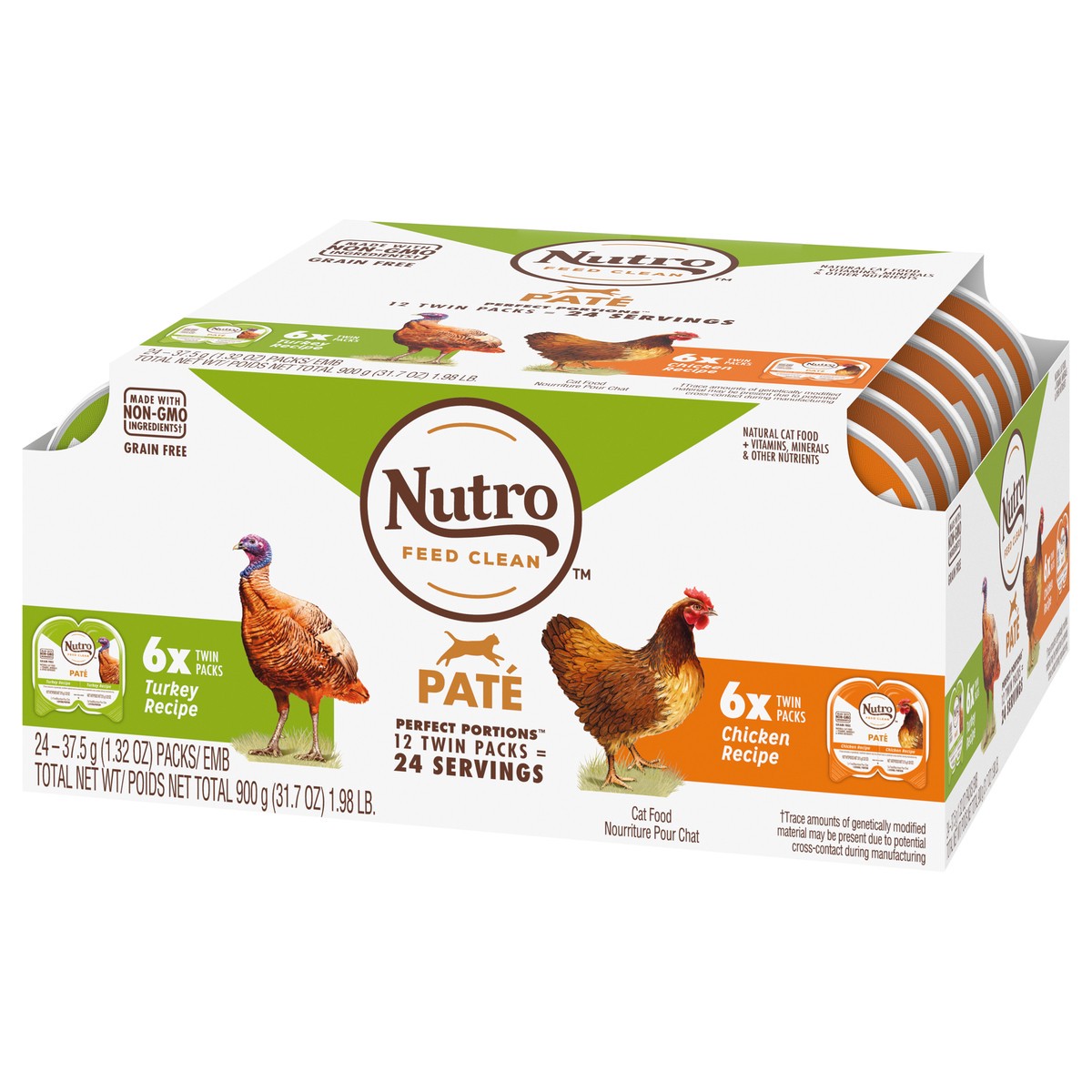 Nutro cat food clearance pate