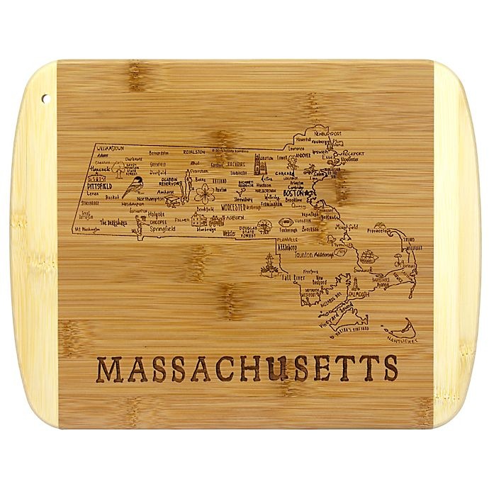 slide 1 of 1, Totally Bamboo Massachusetts Slice of Life Cutting Board, 1 ct