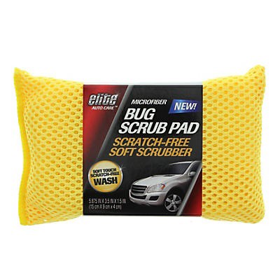 slide 1 of 1, Elite Auto Care Microfiber Wash & Scrub Pad, 1 ct