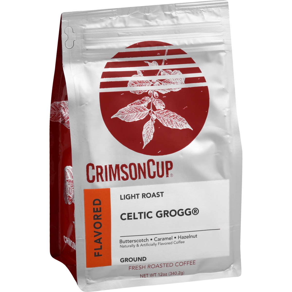 slide 5 of 9, Crimson Cup Coffee, Fresh Roasted, Light Roast, Ground, Celtic Grogg - 12 oz, 12 oz
