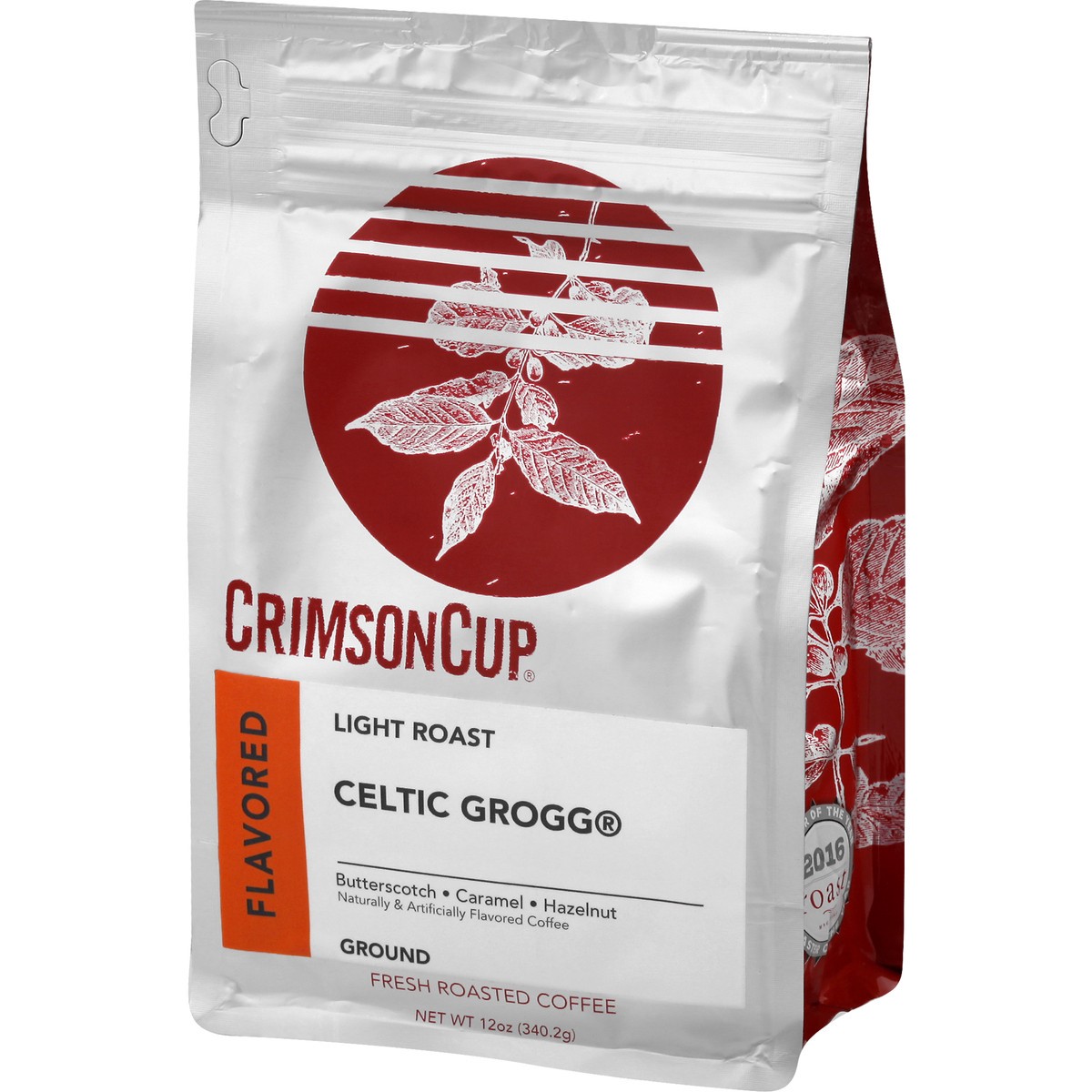 slide 8 of 9, Crimson Cup Coffee, Fresh Roasted, Light Roast, Ground, Celtic Grogg - 12 oz, 12 oz