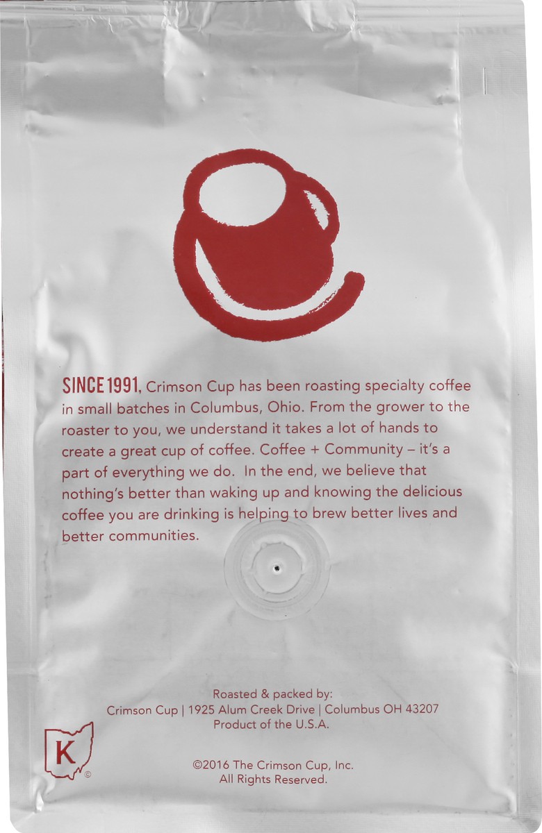 slide 4 of 9, Crimson Cup Coffee, Fresh Roasted, Light Roast, Ground, Celtic Grogg - 12 oz, 12 oz