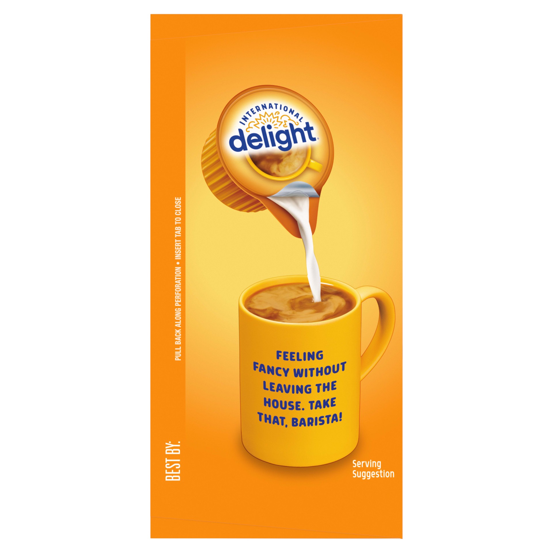 slide 2 of 5, International Delight Coffee Creamer Singles, Caramel Macchiato, Shelf Stable Flavored Creamer, 24 Ct, 0.44 FL OZ, Pre-Portioned Creamers, 24 ct