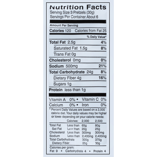 Glutino Gluten Free Big Pretzels 6 oz Shipt