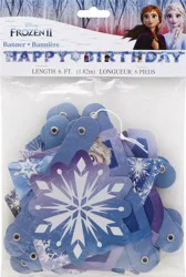 Unique 6 Feet Disney Frozen II Happy Birthday Banner