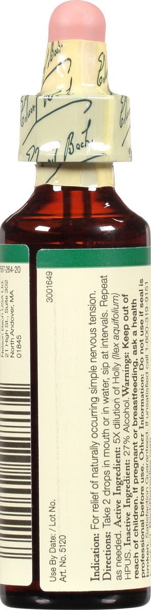 slide 5 of 9, Bach Original Flower Remedies Holly 0.7 fl oz, 0.7 fl oz