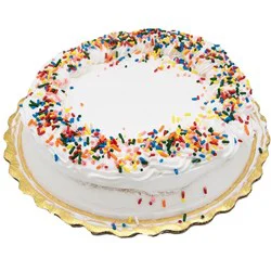 Weis Bakery Fresh 8 Inch Single Layer Yellow Cake