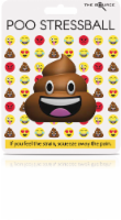 slide 1 of 1, Toysmith Poo Emoji Stress Ball, 1 ct