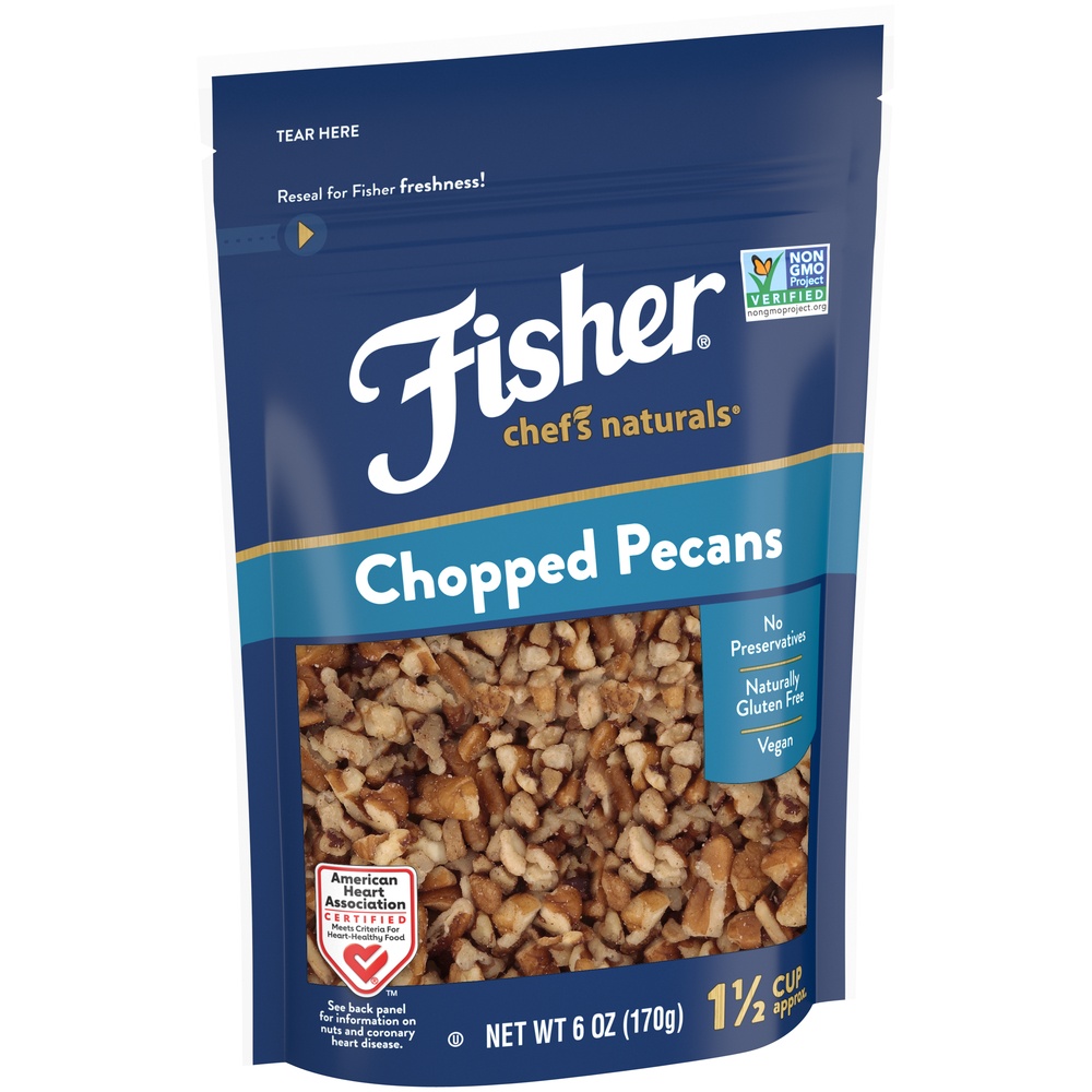 Fisher Chef's Naturals Chopped Pecans 6 oz Shipt