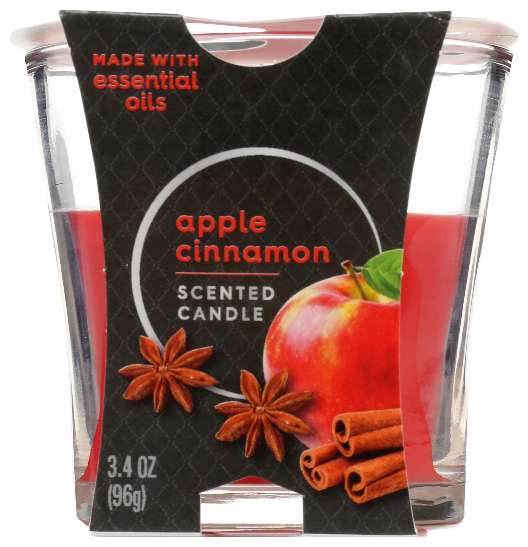 slide 1 of 1, Big Win Candle, Apple Cinnamon, 3.4 oz