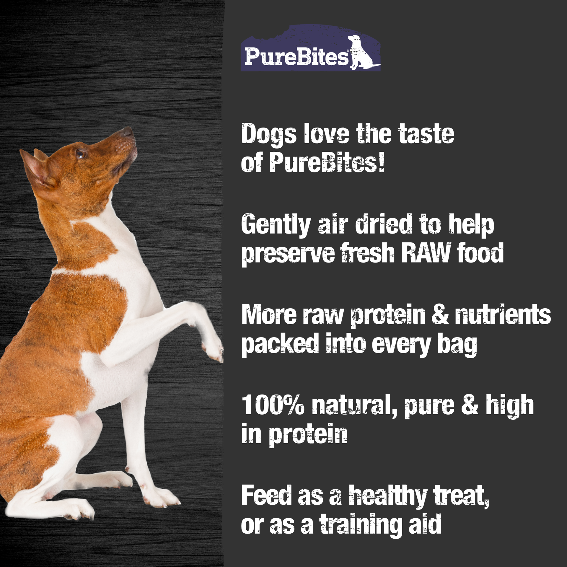 slide 2 of 5, PureBites Gently Air Dried Chicken & Sweet Potato Jerky Dog Treats 180g | 2 Ingredients | Made in Canada, 6.3 oz