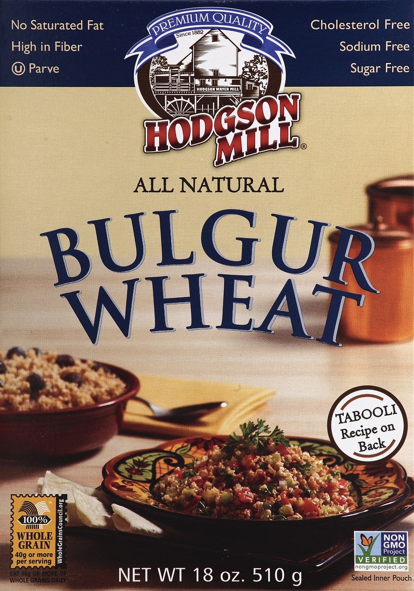 slide 4 of 4, Hodgson Mill Bulgur Wheat Box, 18 oz