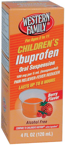 slide 1 of 1, Western Family Child Liq Ibuprofen, 4 oz