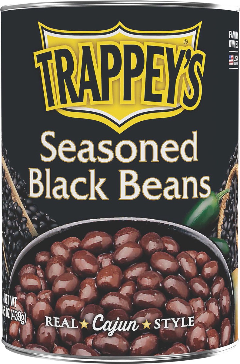 slide 3 of 8, Trappey's Seasoned Black Beans 15.5 oz, 15.5 oz